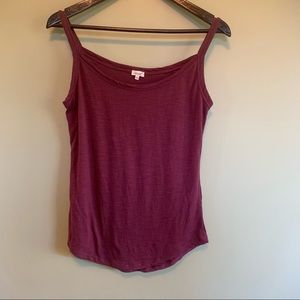 Strappy Tank, Purple, Medium
